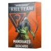 Games Workshop Kill Team Datacards: Mandrakes