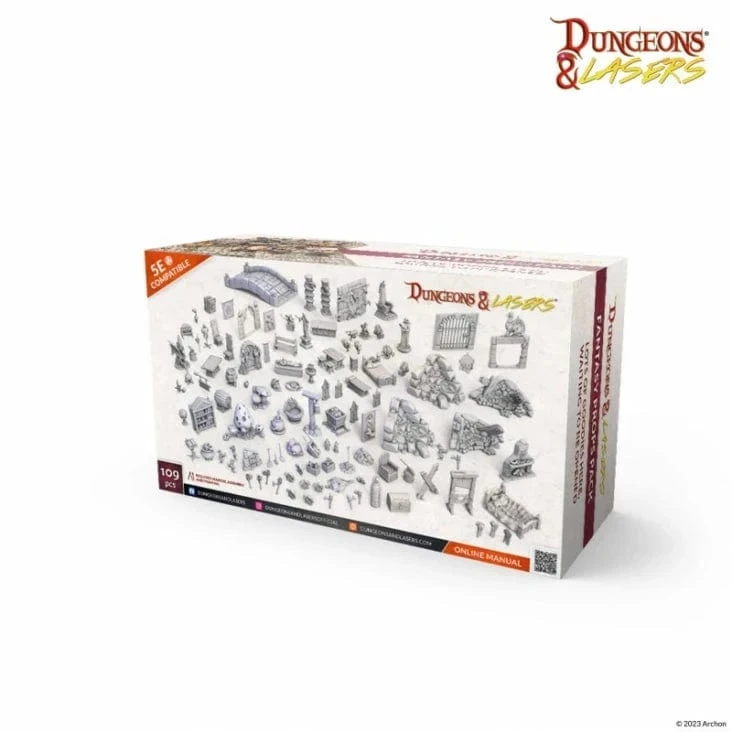 Dungeons & Lasers: Expansion Set - Fantasy Props Pack - Image 2