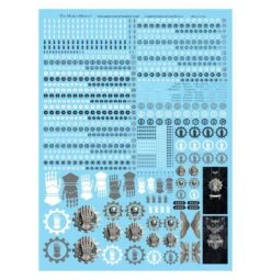 Games Workshop Iron Hands Legion Transfer Sheet