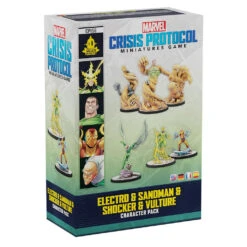 ASMODEE Marvel: Crisis Protocol - Electro & Sandman & Shocker & Vulture