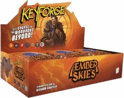 ASMODEE Keyforge: Æmber Skies Sealed Deck Display