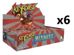ASMODEE Keyforge: Menagerie [x6] Sealed Deck Display Case