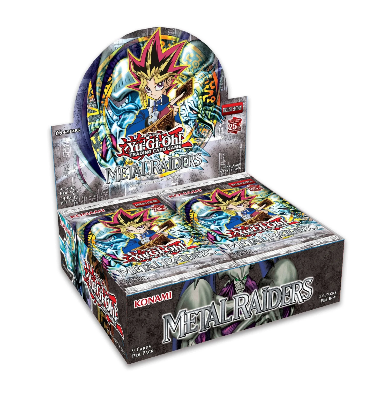 Konami Yu-Gi-Oh! 25th Anniversary: Metal Raiders Booser Box