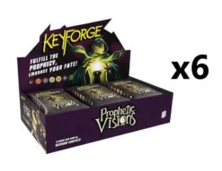 ASMODEE KeyForge: Prophetic Visions [x6] Sealed Deck Display Case
