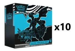 Pokemon Black Bolt SV10.5 Elite Trainer Box [x10] Sealed Case