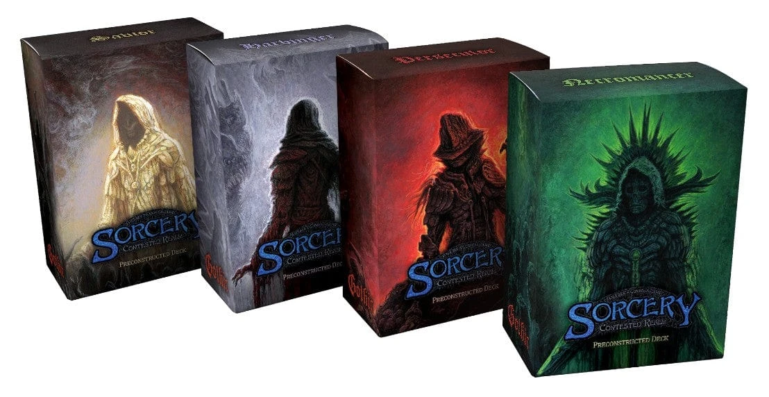 Sorcery: Contested Realm - Gothic -Set Of 4- Precon Boxes