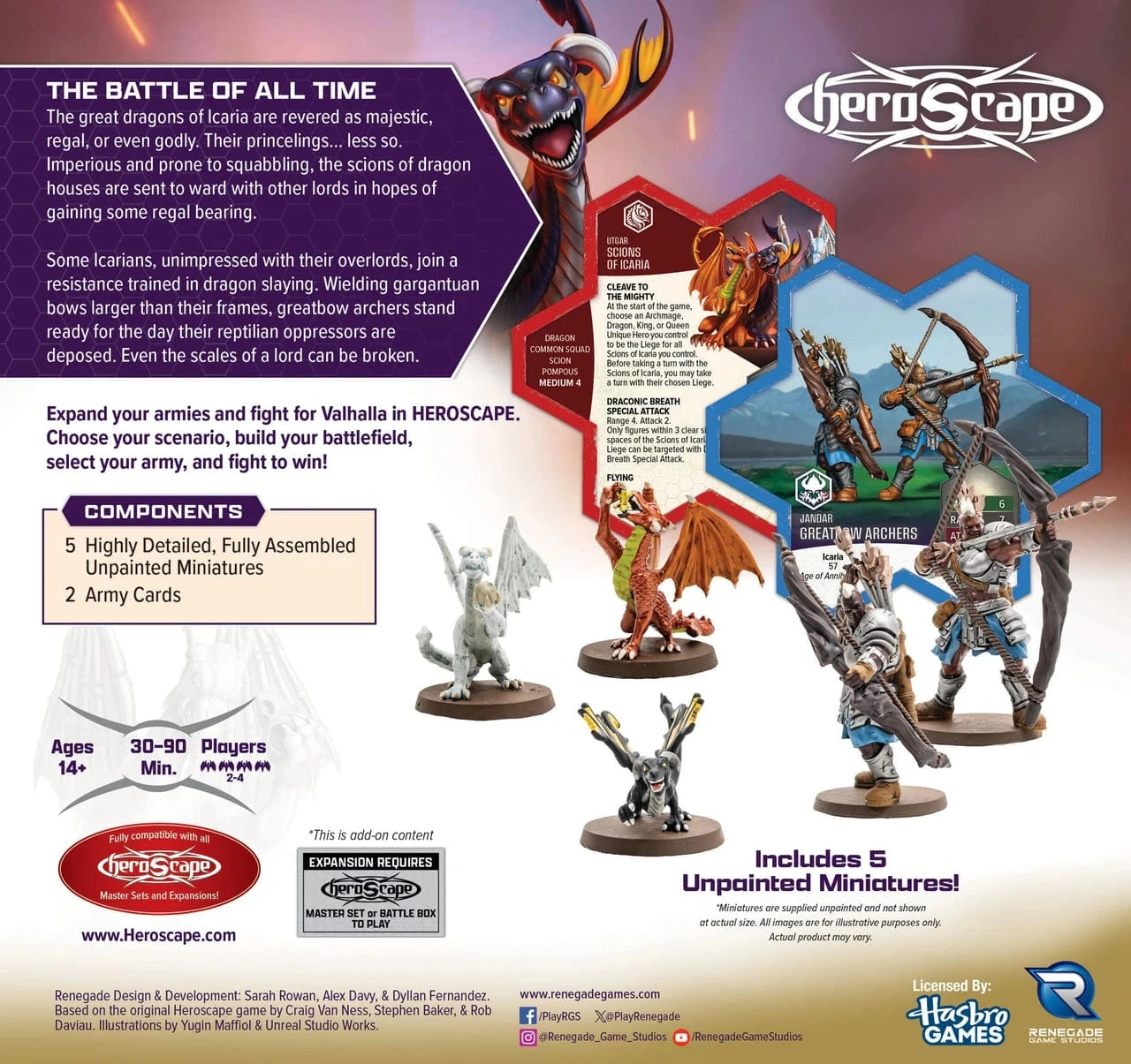 Heroscape: Greatbow Archers And Scions Of Icaria Army Expansion - Image 2