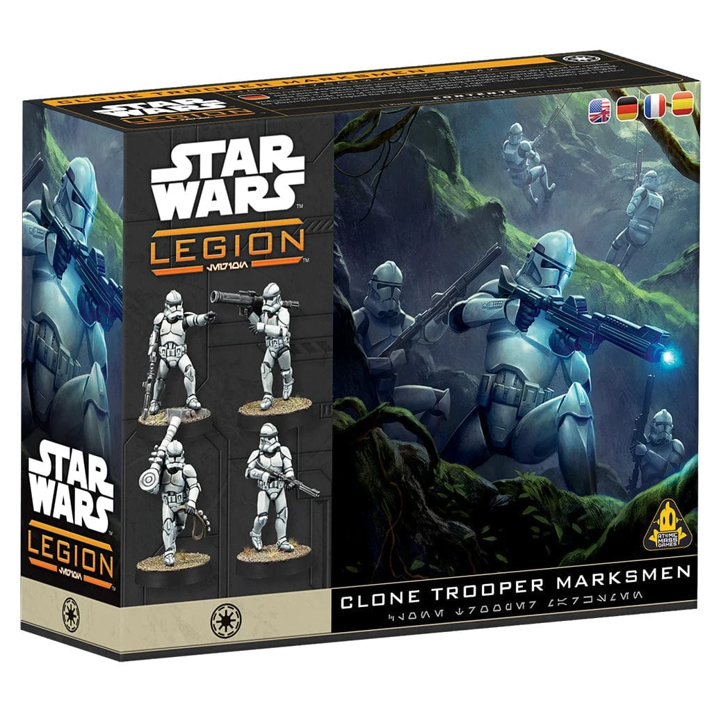 ASMODEE Star Wars: Legion – Clone Trooper Marksmen