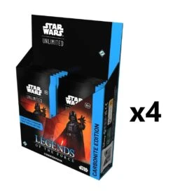 ASMODEE Star Wars: Unlimited - Legends Of The Force [x4] Sealed Carbonite Case