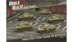 American M60 Patton Tank Platoon