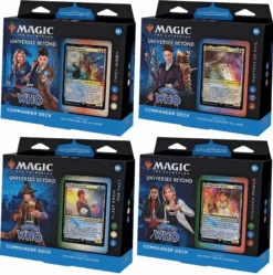 Wizards Of The Coast MTG Doctor Who -Set Of 4- Commander Decks