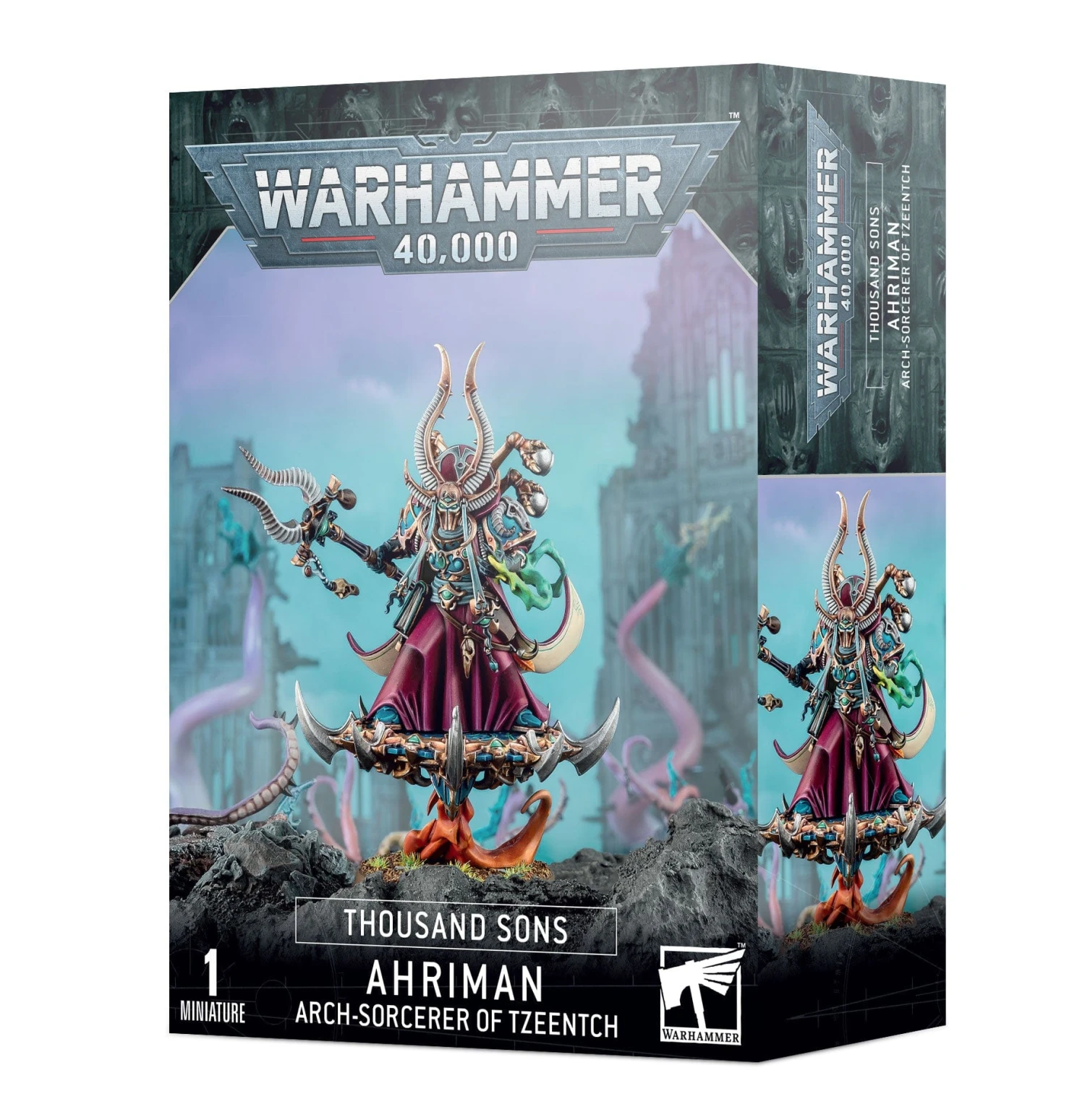 Games Workshop Ahriman Arch-Sorcerer Of Tzeentch Thousand Sons