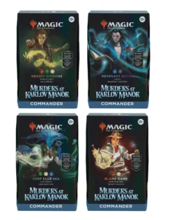 Wizards Of The Coast MTG Murders At Karlov Manor -Set Of 4- Commander Decks