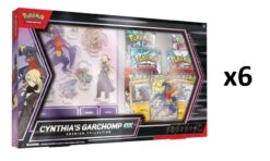 Pokemon Cynthia's Garchomp Ex Premium Collection [x6] Case