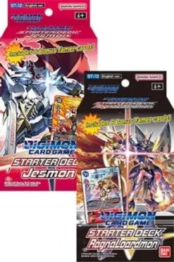 Bandai Digimon: Starter Decks -Set Of 2- Jesmon & Ragnaloardmon