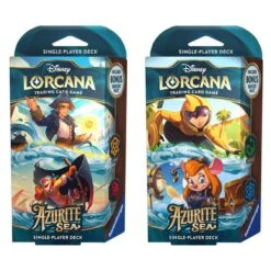 Ravensburger Lorcana: Azurite Sea -Set Of 2- Starter Decks