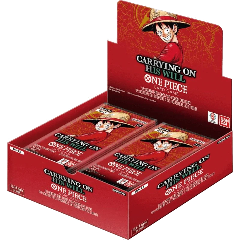 Bandai One Piece: Carrying On His Will (OP-13) Booster Box