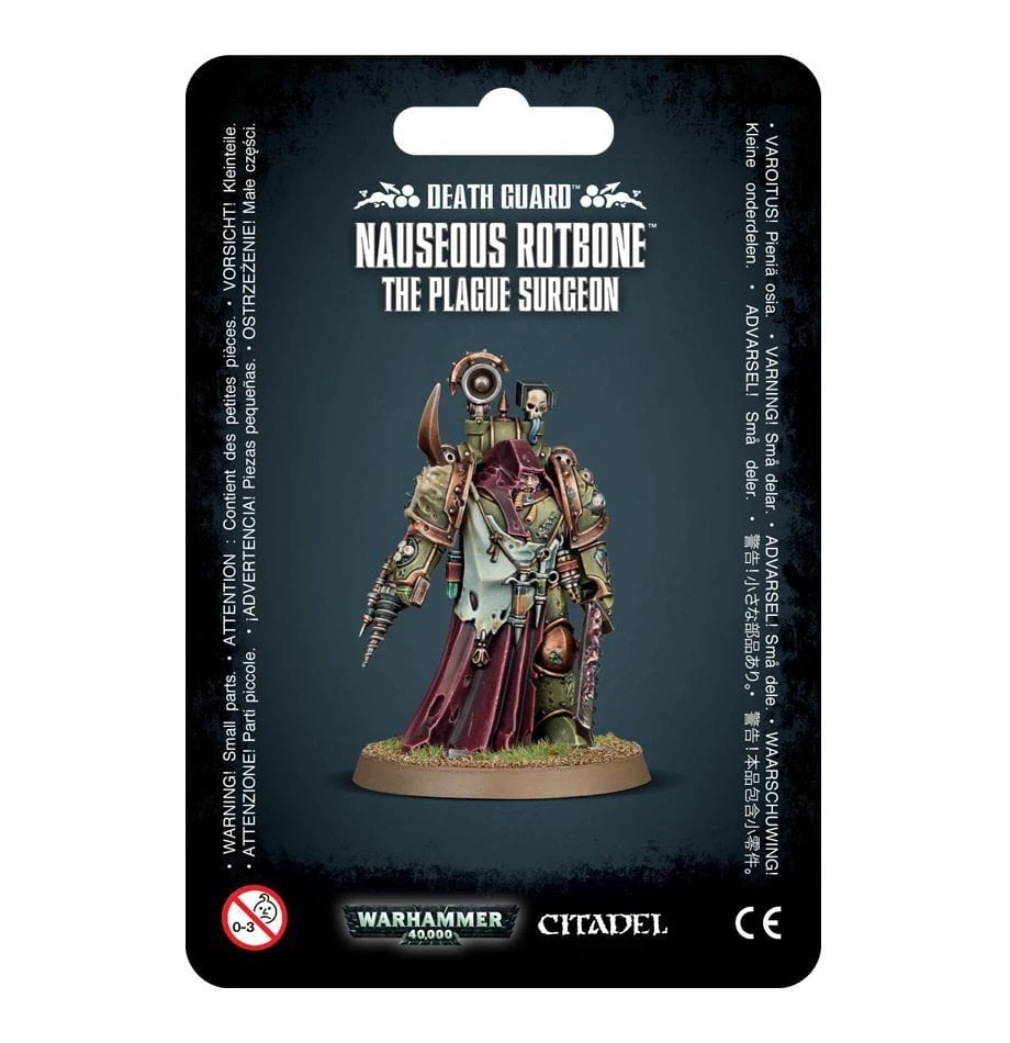 Games Workshop Nauseous Rotbone The Plague Surgeon Death Guard