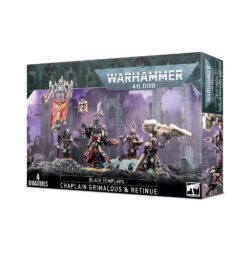 Games Workshop Grimaldus & Retinue Black Templars