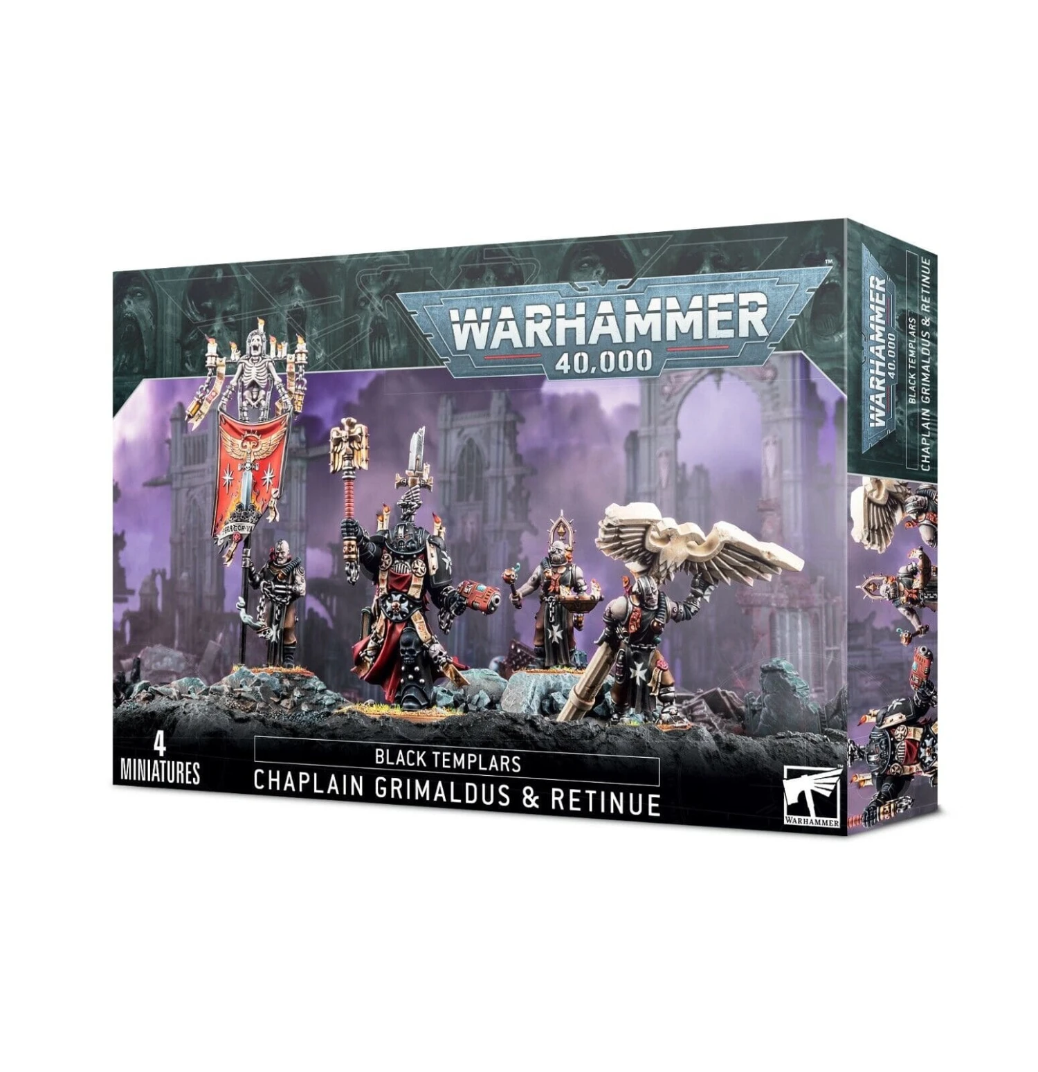 Games Workshop Grimaldus & Retinue Black Templars