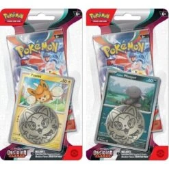 Pokemon Obsidian Flames -Set Of 2- Checklane Blister