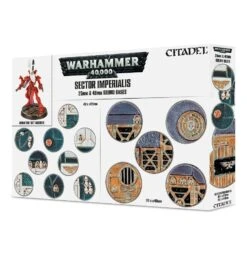 Games Workshop Sector Imperialis 25 & 40mm Round Bases