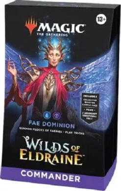 Wizards Of The Coast MTG Wilds Of Eldraine Commander Deck - Fae Dominion