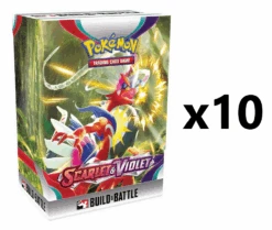 Pokemon Scarlet & Violet [x10] Build & Battle Box Sealed Case