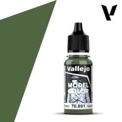 Vallejo Model Color: Intermediate Green [70.891] 18mL