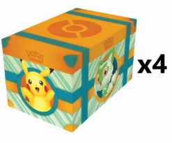 Pokemon Paldea Adventures Chest [x4] Case